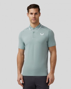 Castore Golf Tech Polo Modre | 516-FMRAOW