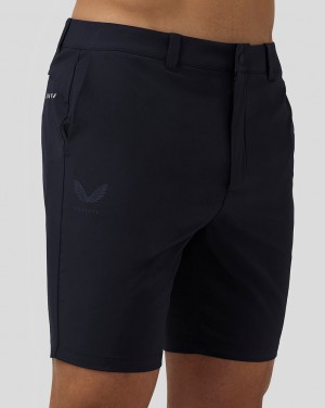 Castore Golf Water-Resistant Shorts Námornícka Modrá | 492-ENWVCF