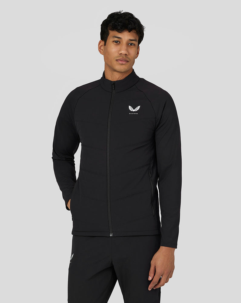 Castore Active Hybrid Jacket Čierne | 384-QPTKLW