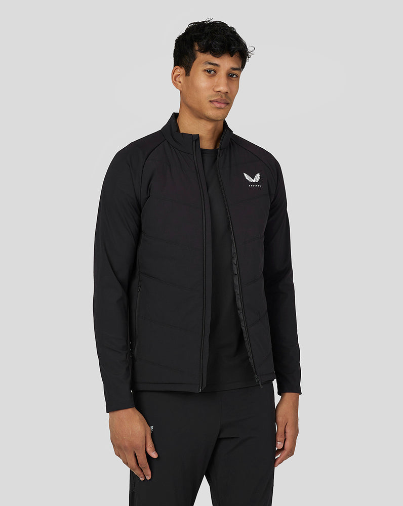 Castore Active Hybrid Jacket Čierne | 384-QPTKLW