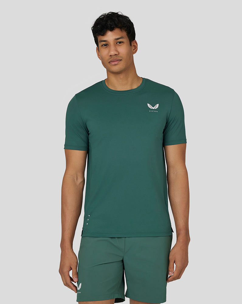 Castore Active Short Sleeve T-Shirt Zelene | 236-BMUCAY