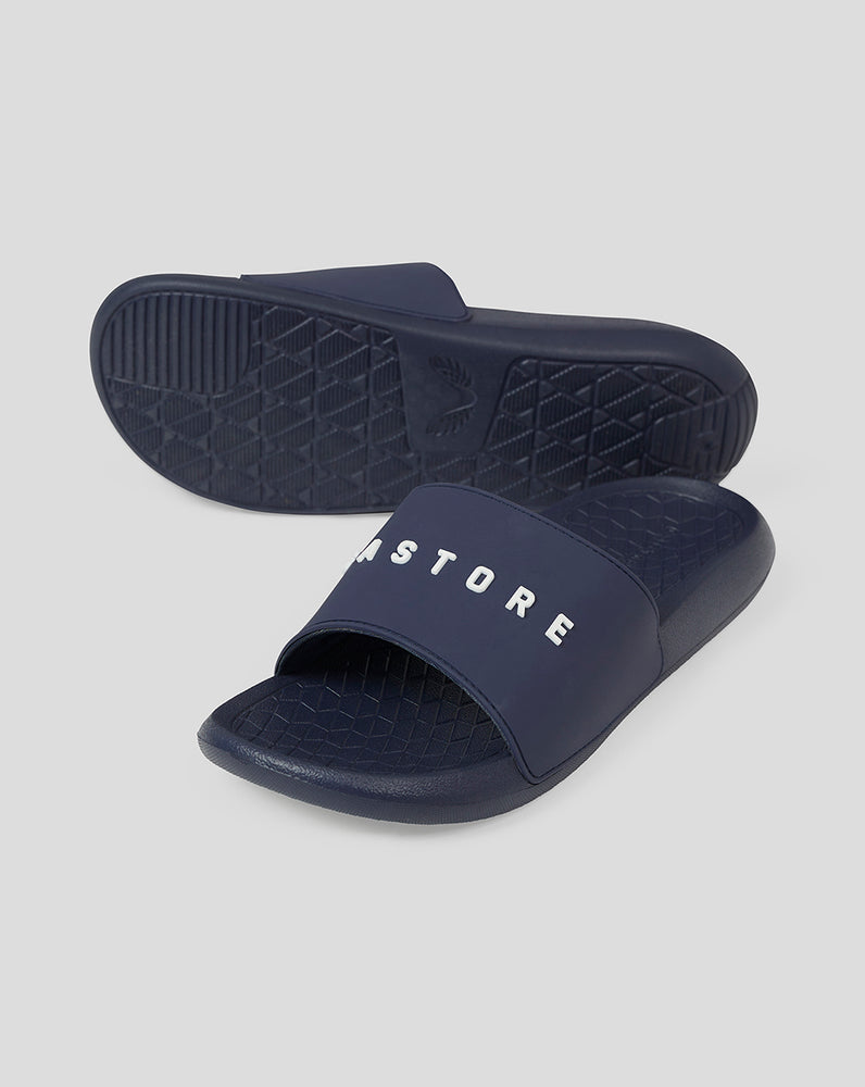 Castore Active Sliders Námornícka Modrá | 827-FKQJPD