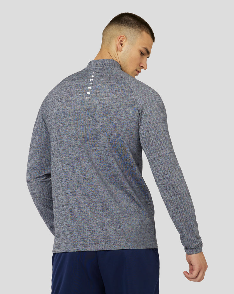 Castore Adapt Long Sleeve Standard Quarter Zip Top Námornícka Modrá | 689-WSFKEZ