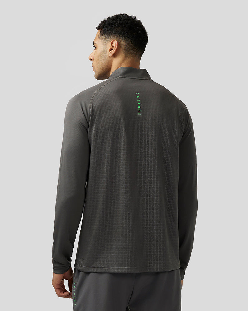 Castore Adapt Quarter Zip Top Gunmetal | 406-CTPQSO