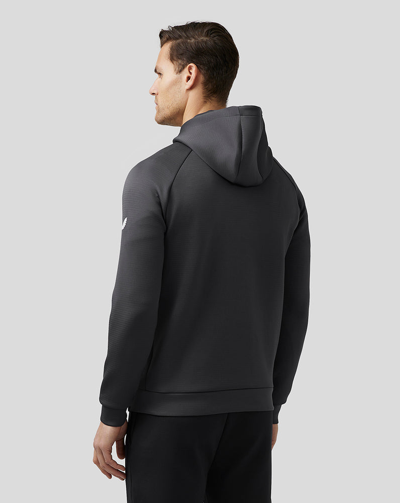 Castore Aeroscuba Zip-Through Hoodie Gunmetal | 134-IZFAGP