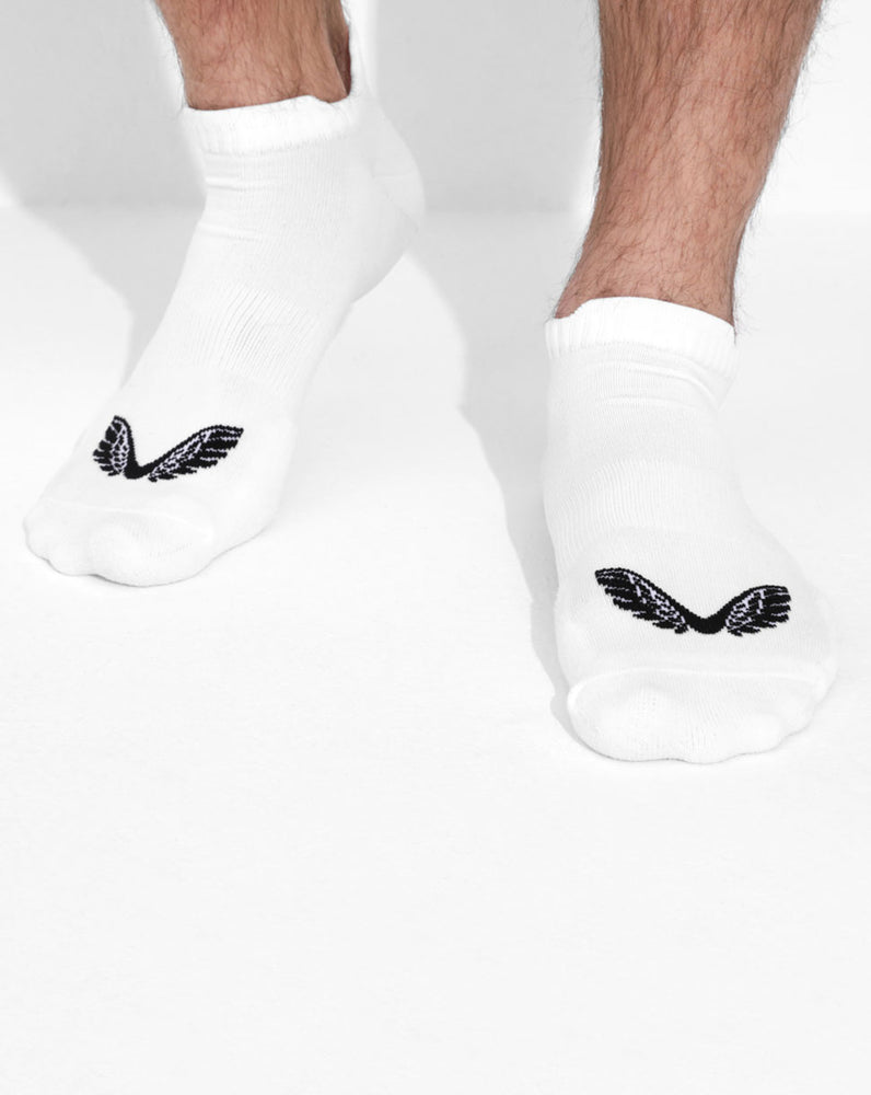 Castore Ankle Sock 2pk Biele | 169-HUGQYC