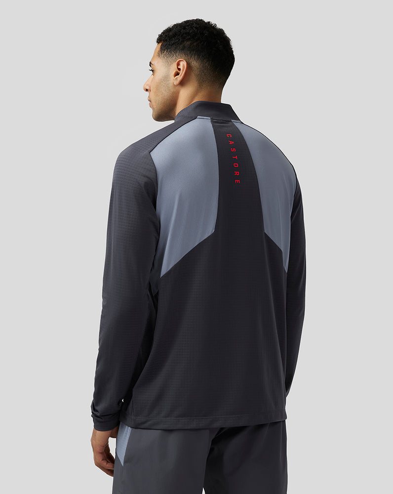 Castore Apex Aeromesh Quarter Zip Modre | 642-HIEJMB