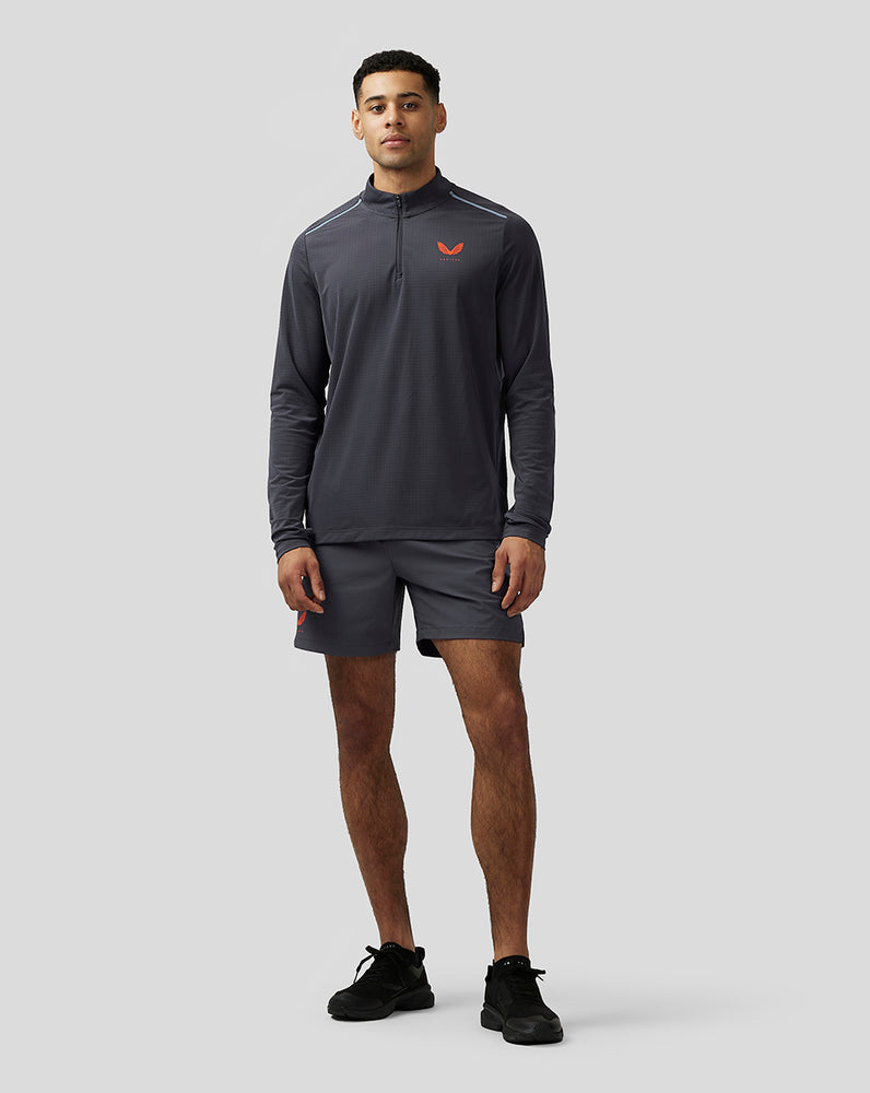 Castore Apex Aeromesh Quarter Zip Modre | 642-HIEJMB