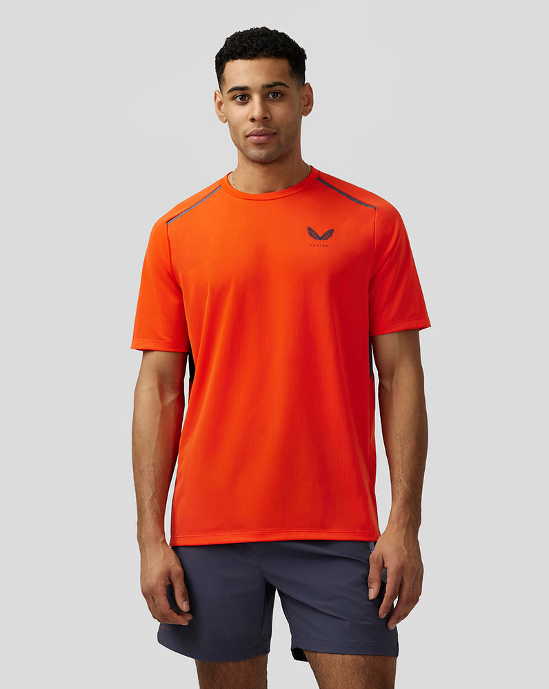 Castore Apex Aeromesh T-Shirt Oranžové | 436-GRDYNW