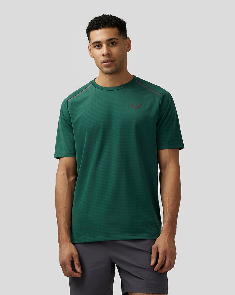 Castore Apex Aeromesh T-Shirt Zelene | 591-XHLRIB