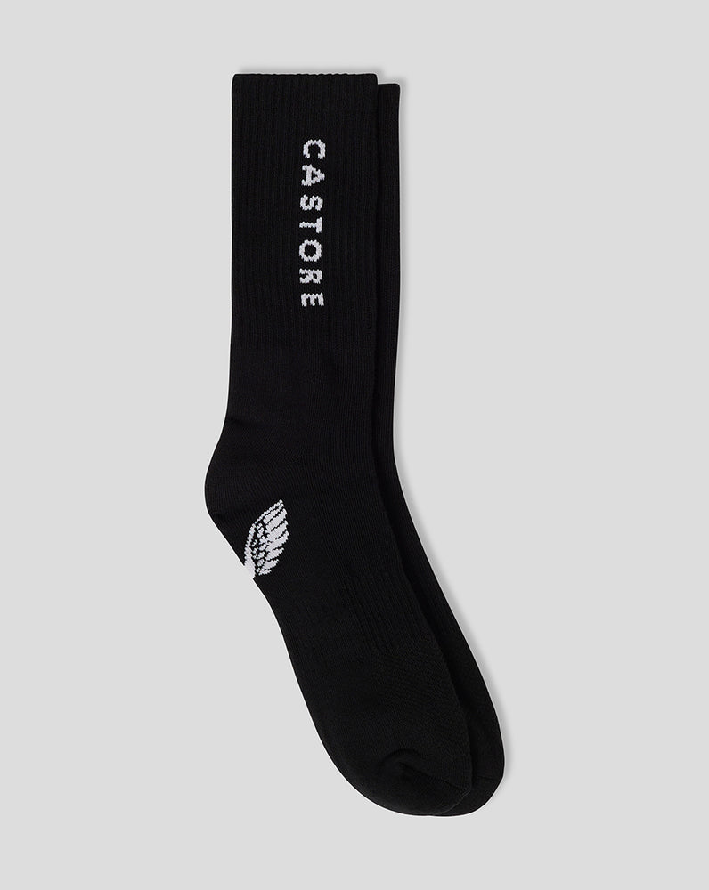 Castore Cushioned Crew Socks 3 Pack Čierne | 913-QCZHDJ