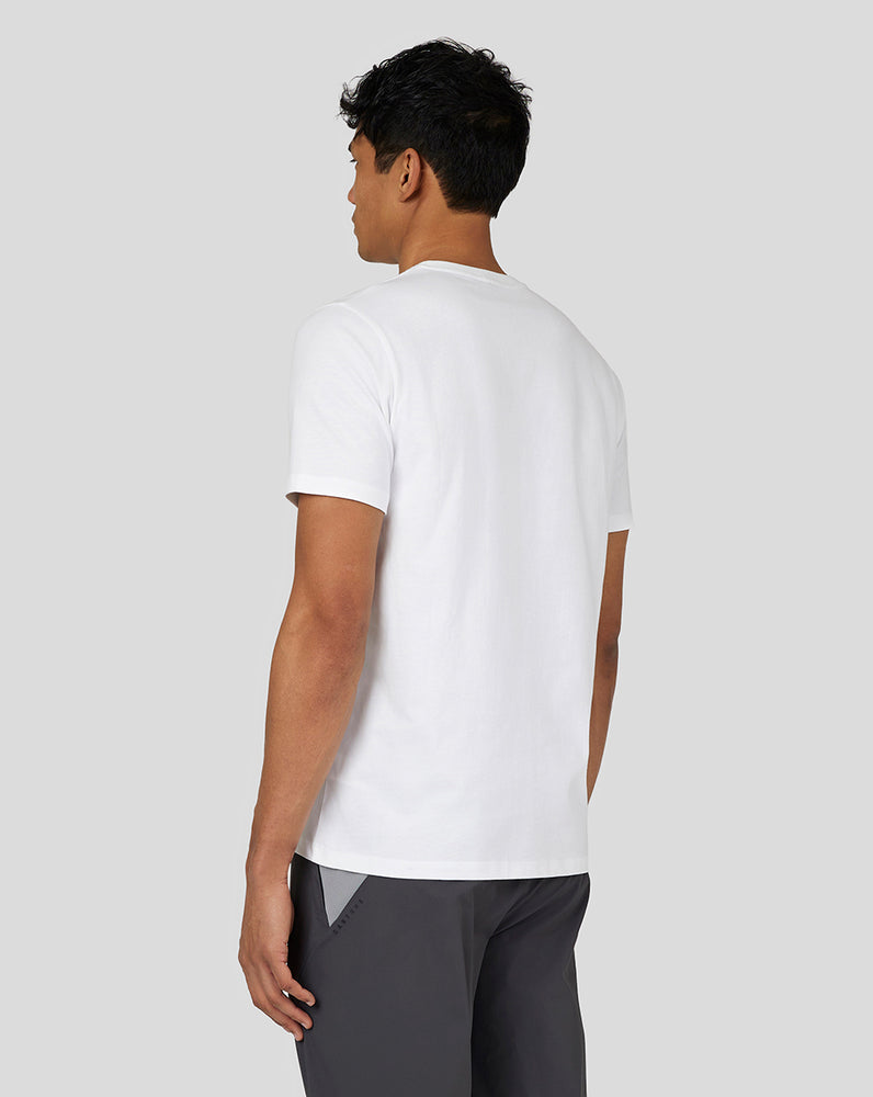 Castore Flex Short Sleeve T-Shirt Biele | 508-PXTYVS