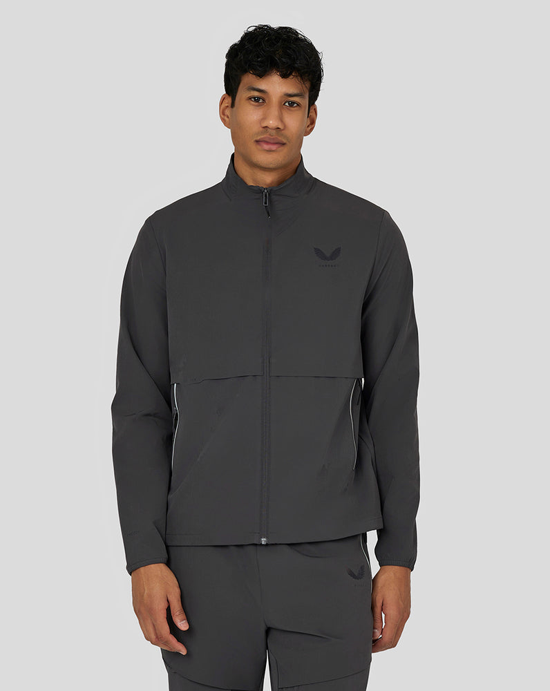 Castore Flex Woven Jacket Gunmetal | 796-OXBSKL