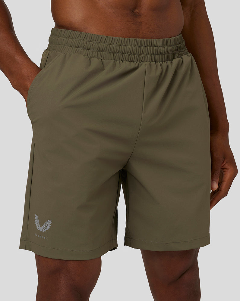 Castore Flow Breathable Woven Shorts Olivovo Zelená | 549-SUKGAR