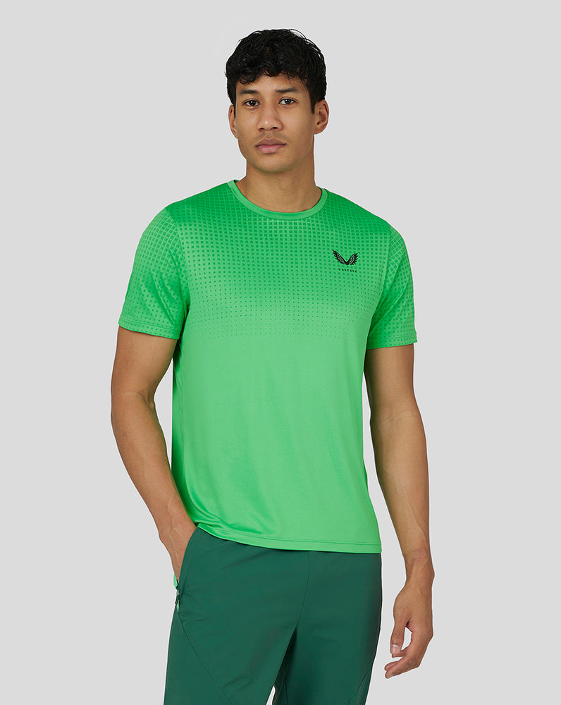 Castore Flow Short Sleeve Knit T-Shirt Lime | 091-QCZFPE