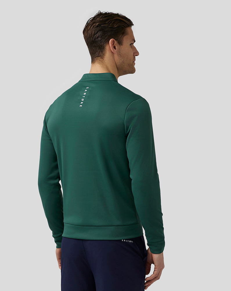 Castore Golf Club Classic Quarter Zip Top Zelene | 679-WKMRHA