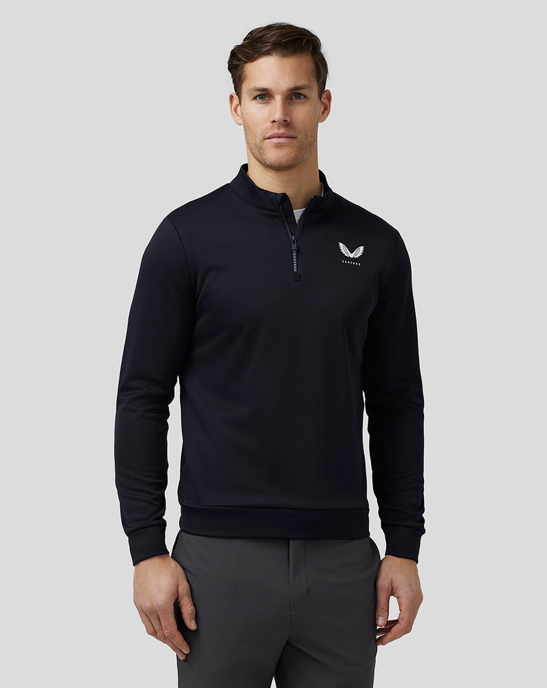 Castore Golf Club Classic Quarter Zip Top Námornícka Modrá | 623-TERGYB