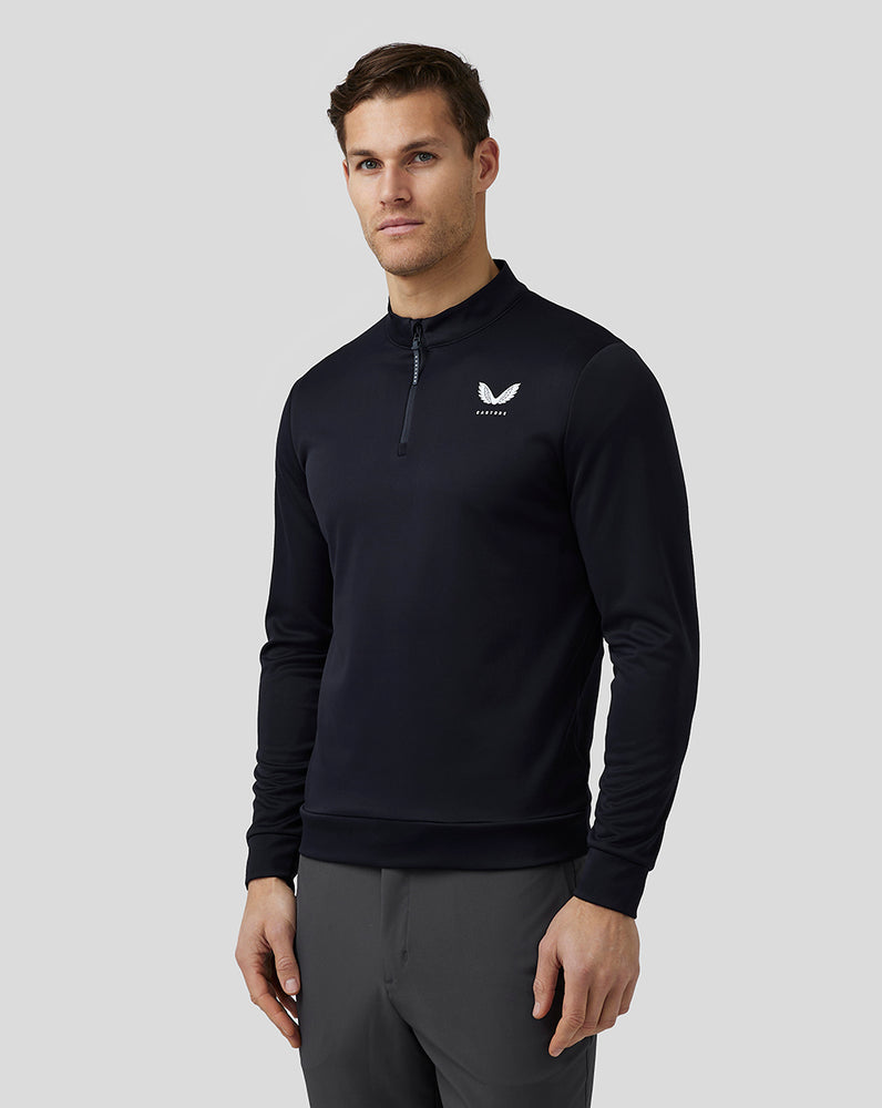 Castore Golf Club Classic Quarter Zip Top Námornícka Modrá | 623-TERGYB