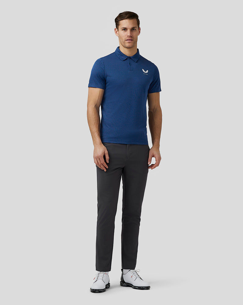 Castore Golf Engineered Knit Polo Námornícka Modrá | 208-XALGQK