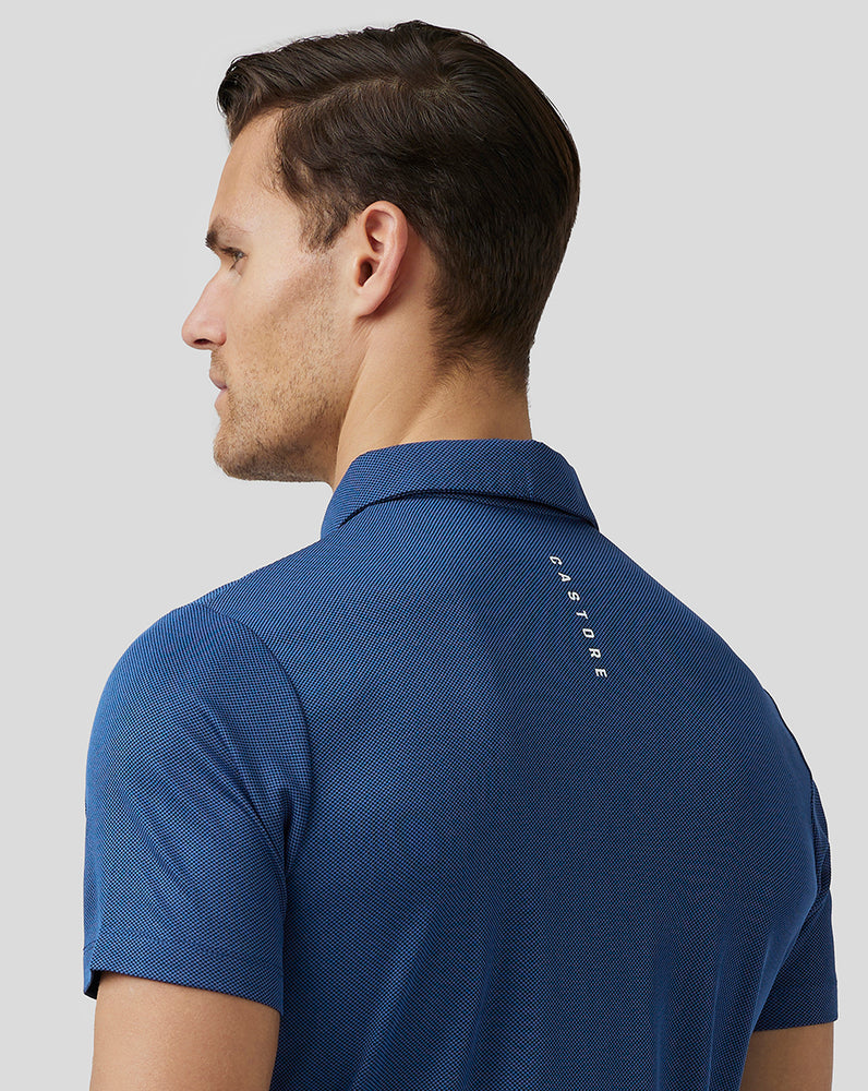 Castore Golf Engineered Knit Polo Námornícka Modrá | 208-XALGQK