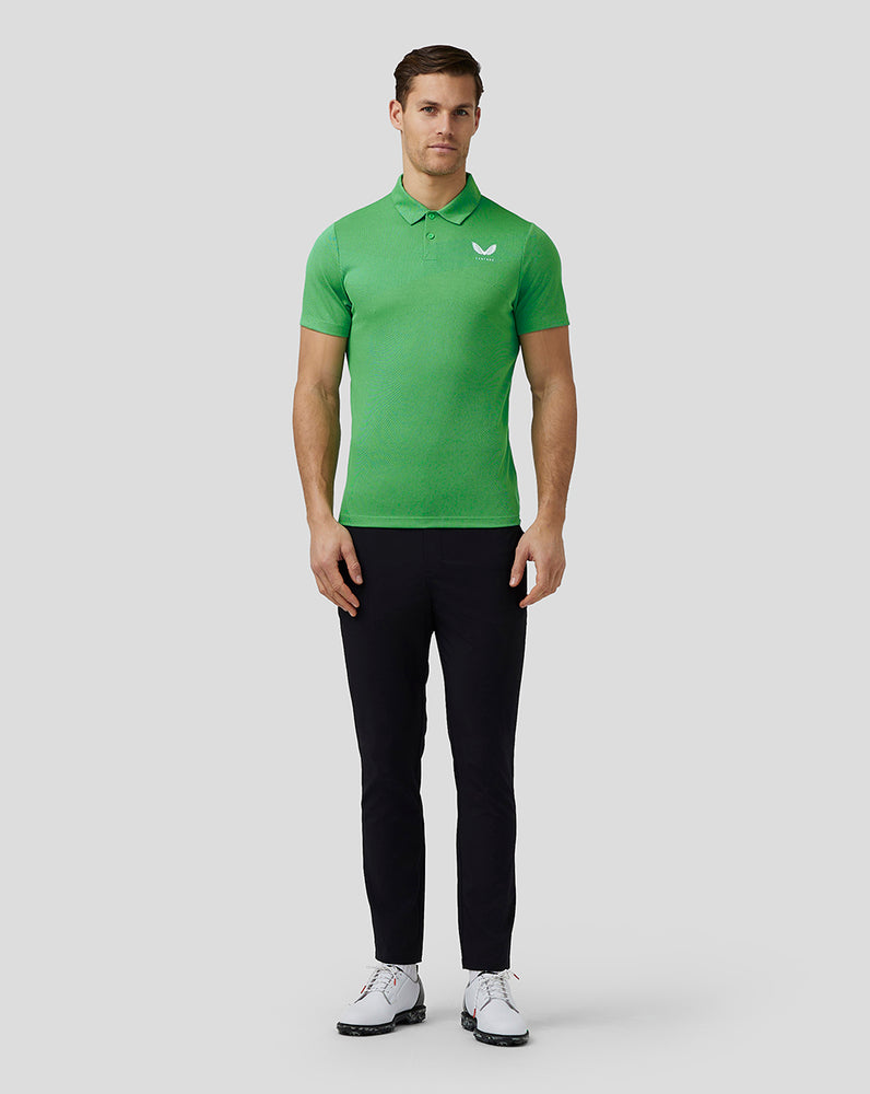 Castore Golf Engineered Knit Polo Zelene | 927-CBOUMR