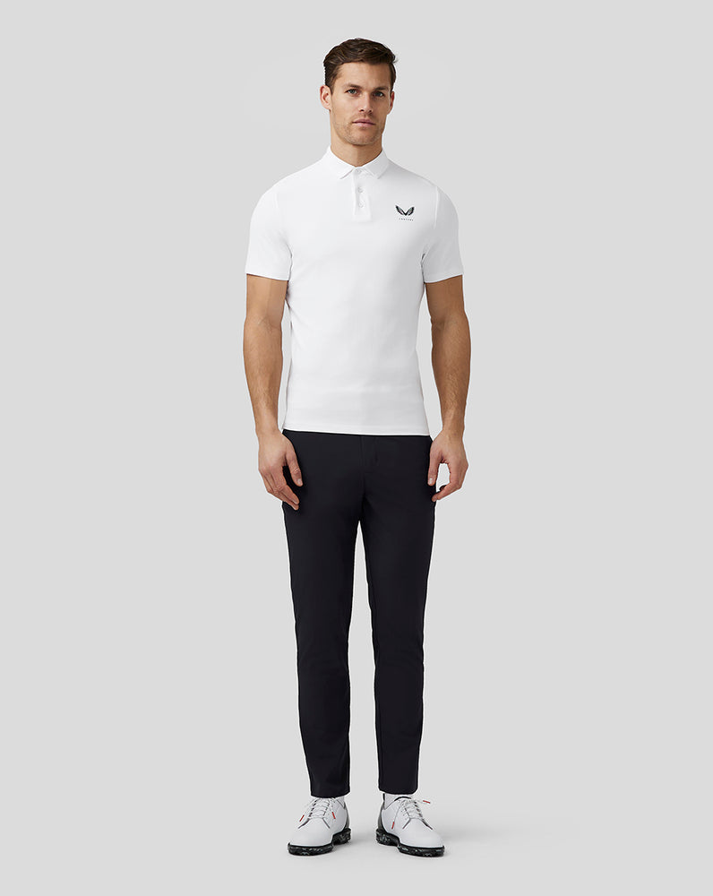 Castore Golf Essential Polo Biele | 431-EZCHIL