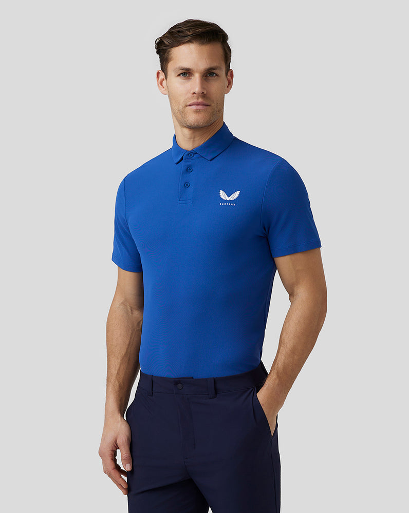 Castore Golf Essential Polo Kráľovská Modrá Modre | 893-NJKHCV