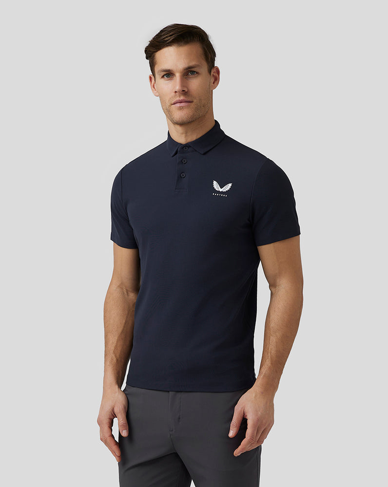 Castore Golf Essential Polo Námornícka Modrá | 752-JQREHV