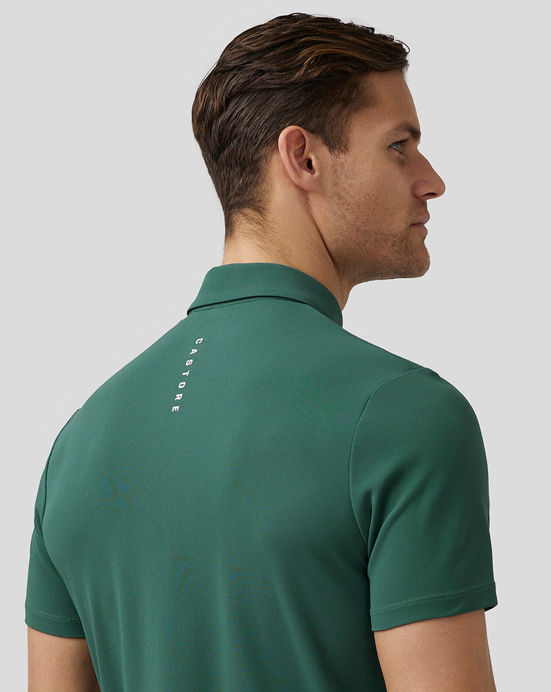 Castore Golf Essential Polo Zelene | 582-TQCZYM