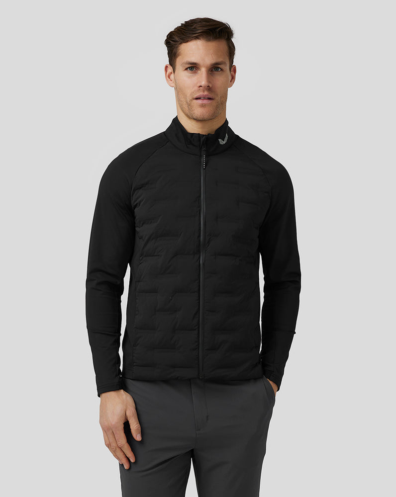 Castore Golf Hybrid Jacket Čierne | 846-IBUZKR