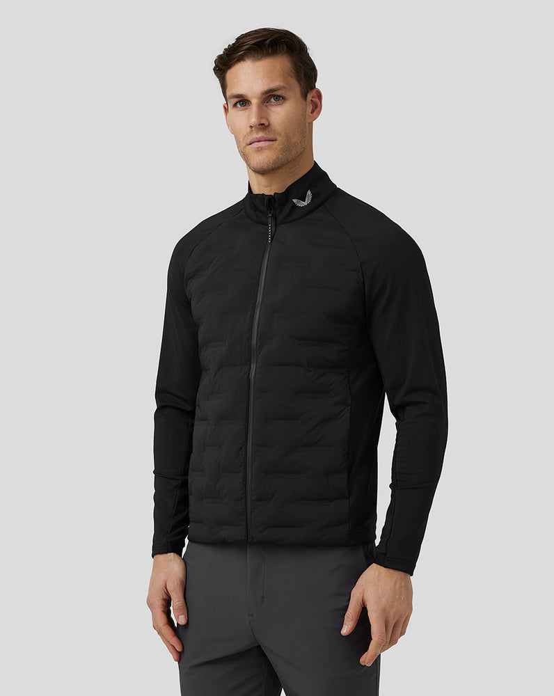 Castore Golf Hybrid Jacket Čierne | 846-IBUZKR