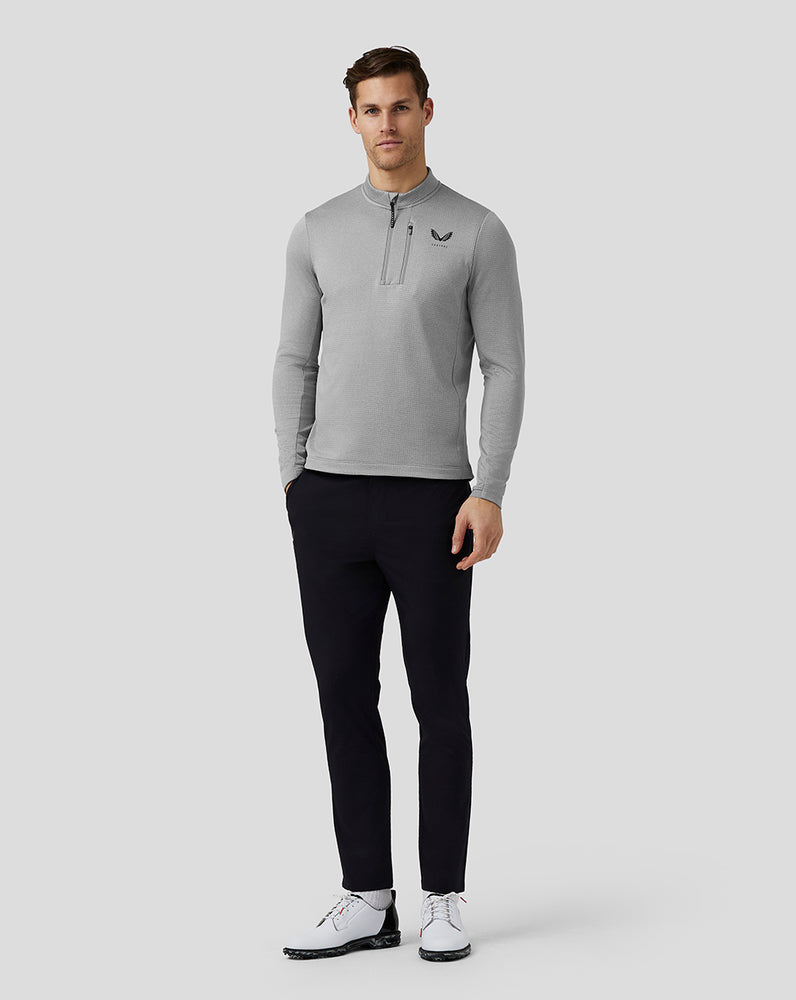 Castore Golf Pinnacle Tech Half Zip Top Steel | 928-IZATUO