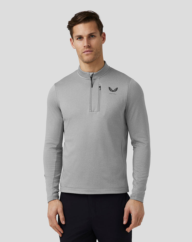 Castore Golf Pinnacle Tech Half Zip Top Steel | 928-IZATUO