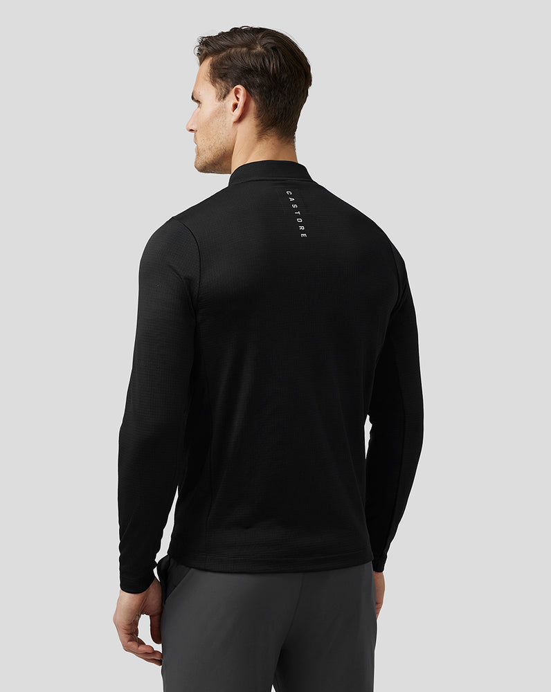 Castore Golf Pinnacle Tech Half Zip Top Čierne | 026-UWFCHN