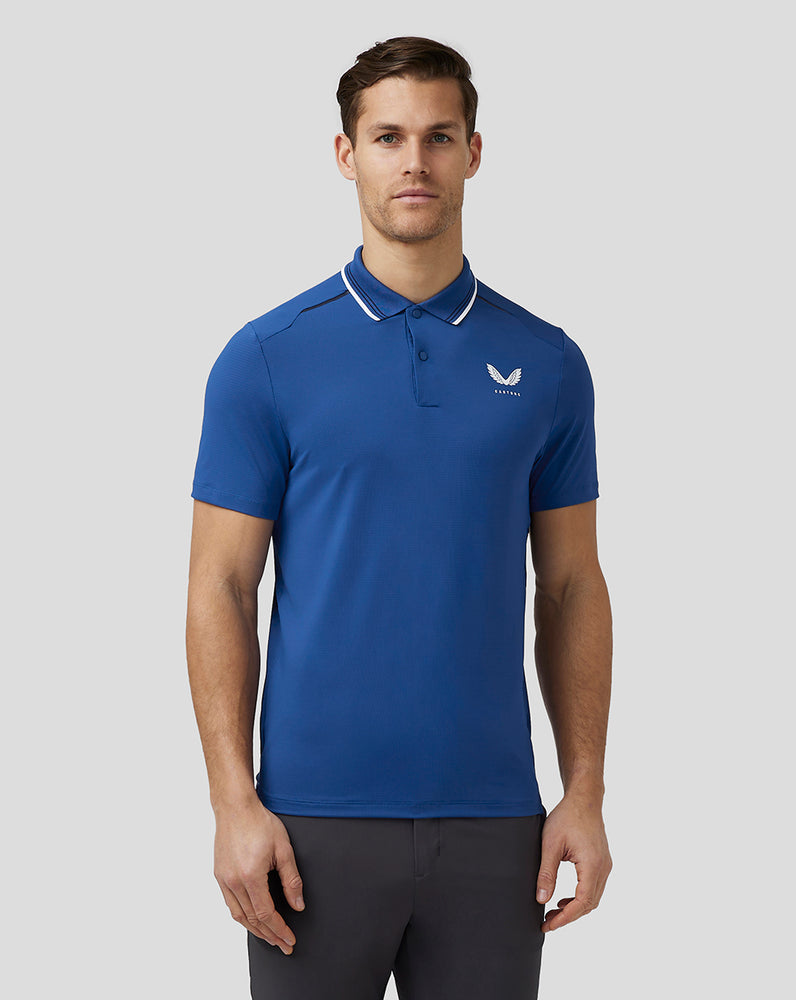 Castore Golf Tech Polo Kráľovská Modrá Modre | 420-FOKUXT