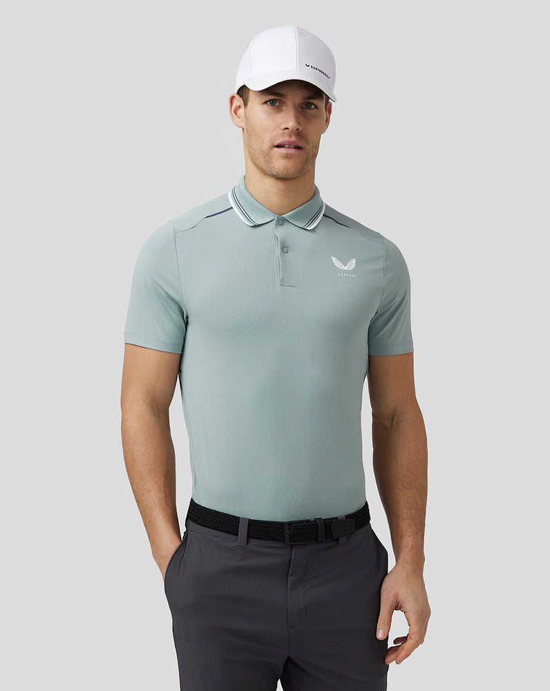 Castore Golf Tech Polo Modre | 123-OUFHIQ