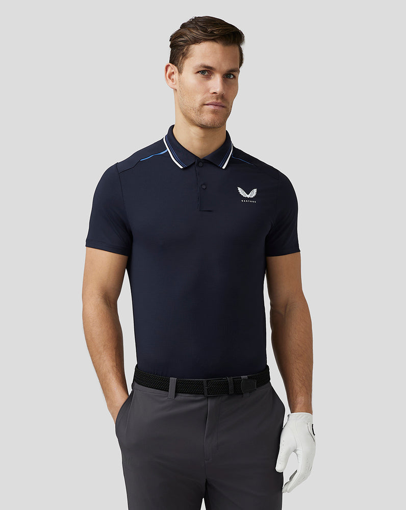 Castore Golf Tech Polo Námornícka Modrá | 840-HRJDSN