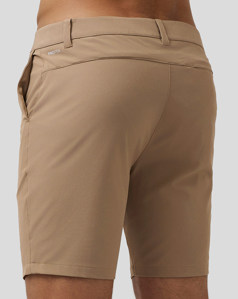 Castore Golf Water-Resistant Shorts Clay | 894-PQROFY