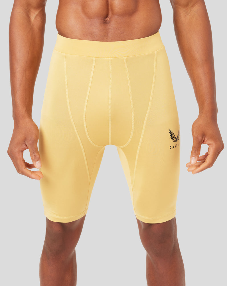 Castore Honey Gold Baselayer Shorts | 623-DOCJIQ