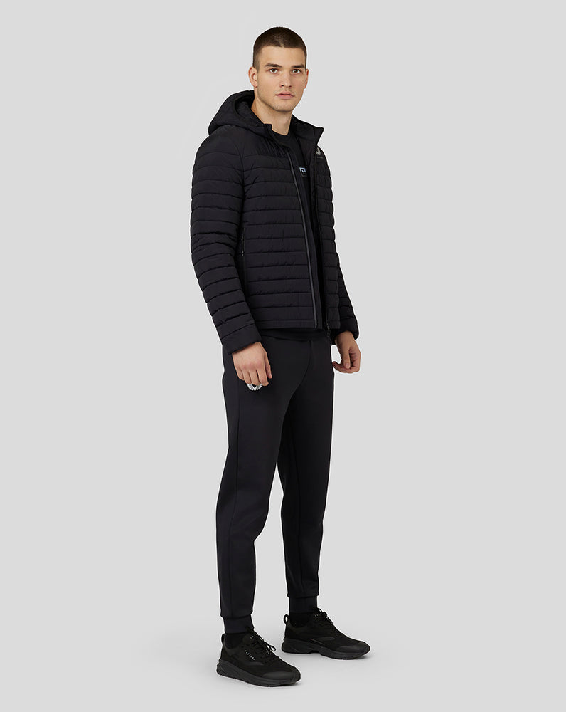 Castore Hooded Puffer Jacket Čierne | 981-OZKDVR