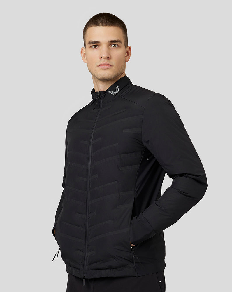 Castore Zone Hybrid Jacket Čierne | 536-BZIUWX