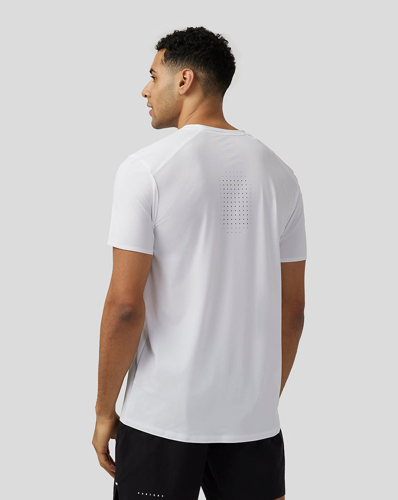 Castore Zone Ventilated Training T-Shirt Biele | 563-BAQFUK