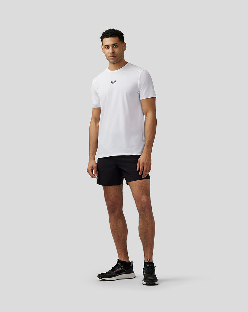 Castore Zone Ventilated Training T-Shirt Biele | 563-BAQFUK